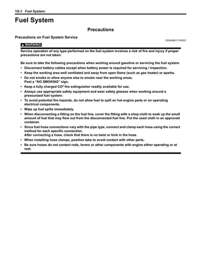 Suzuki DF4A DF5A DF6A Outboard Service Manual | 2016-2020 - sample page 6