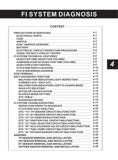 Haojue NEX115 Motorcycle Service Manual | 2019-2023 - sample page 8
