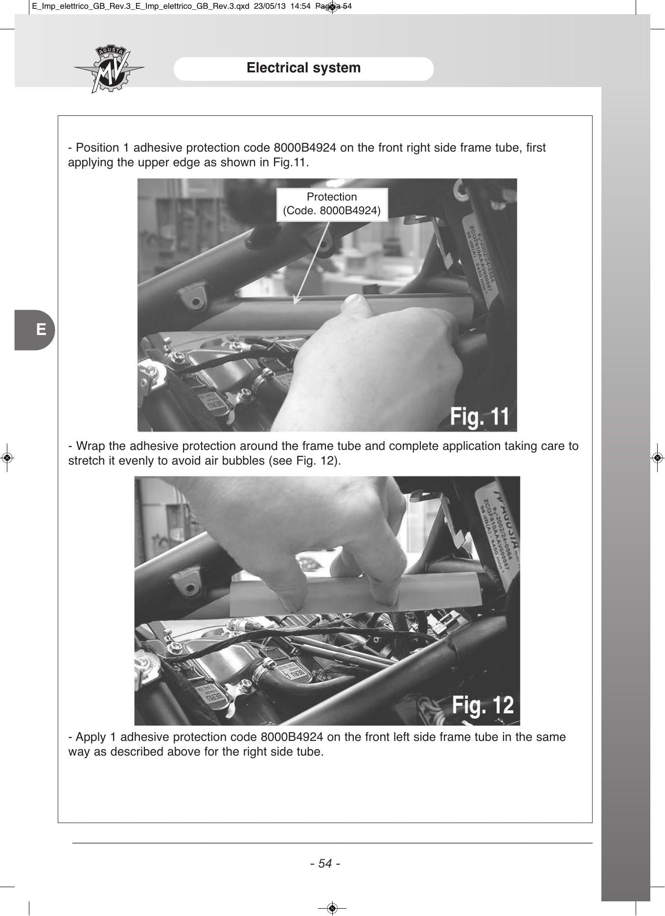 MV Agusta F4 Motorcycle Service Manual | 2010-2013 - sample page 4