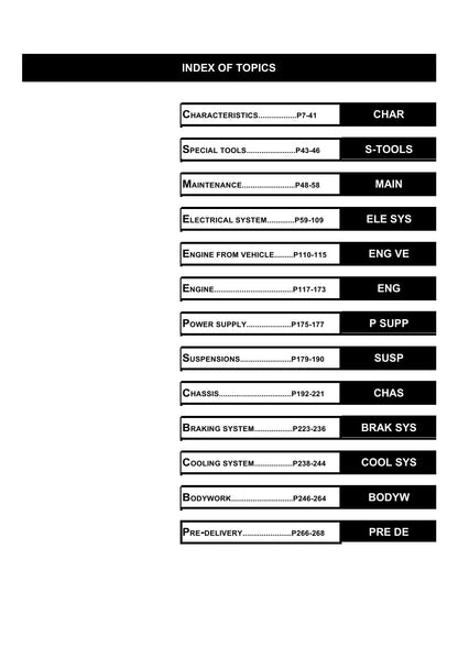 Malaguti Dune 125 Dune X 125 Motorcycle Service Manual | 2018-2022 - sample page 5
