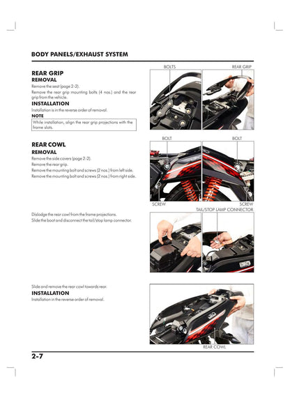 Hero MotoCorp Ignitor 125 Motorcycle Service Manual | 2015-2019 - sample page 1