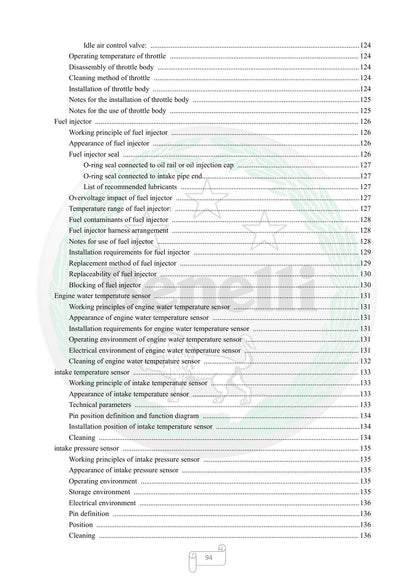 Benelli Leoncino 250 Motorcycle Service Manual | 2020-2024 - sample page 8