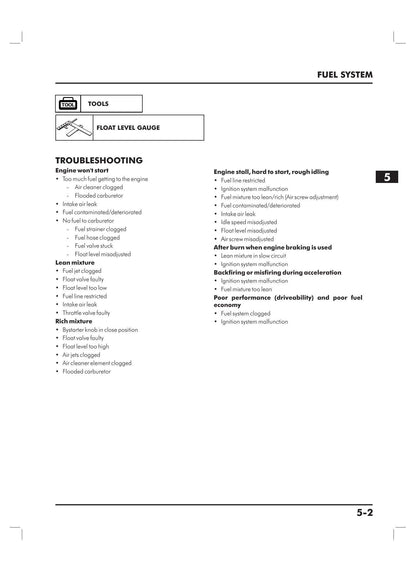 Hero MotoCorp Ignitor 125 Motorcycle Service Manual | 2015-2019 - sample page 5