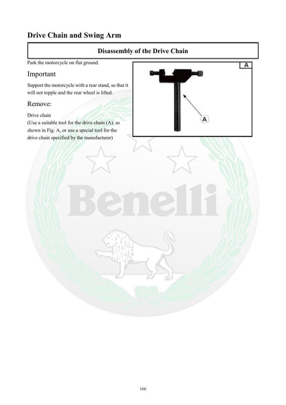 Benelli TNT300 Motorcycle Service Manual | 2015-2019 - sample page 4