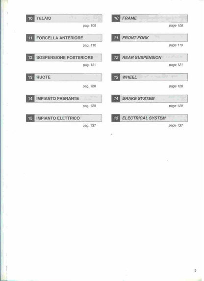 Moto Guzzi Daytona 1000 Motorcycle Service Manual | 1992-1996 - sample page 9