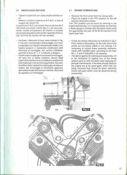 Moto Guzzi Daytona 1000 Motorcycle Service Manual | 1992-1996 - sample page 3