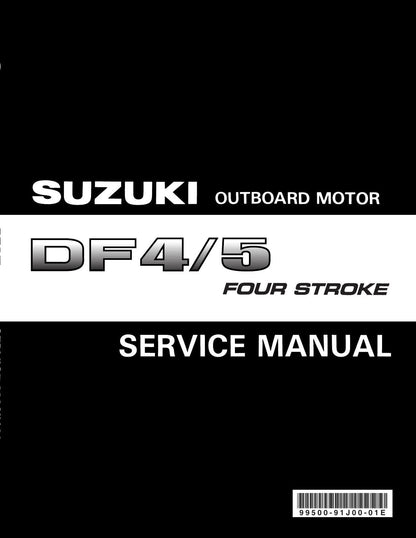Suzuki DF4 DF5 Outboard Service Manual | 2002-2006 - sample page 1