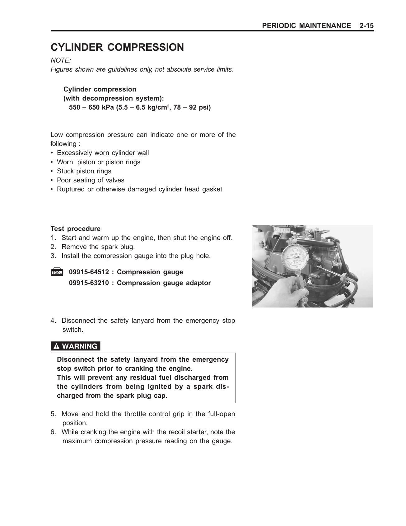 Suzuki DF4 DF5 Outboard Service Manual | 2002-2006 - sample page 3