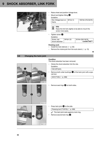Husqvarna Svartpilen 701 Motorcycle Service Manual | 2020-2024 - sample page 2