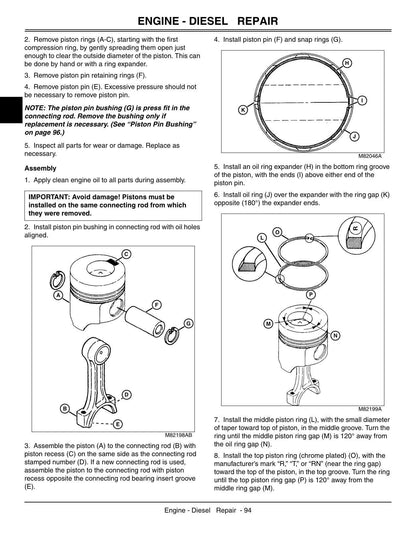 John Deere 2653A Professional Utility Mower Service Manual | 2005-2009 - sample page 2