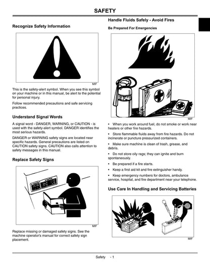 John Deere Trail Buck 500 650 ATV Service Manual | 2004-2008 - sample page 6