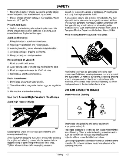 John Deere 3215 3225 3235 Fairway Mower Service Manual | 2003-2007 - sample page 6
