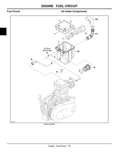 John Deere Trail Buck 500 650 ATV Service Manual | 2004-2008 - sample page 3