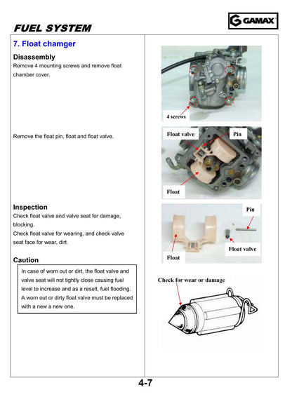 Gamax AX600 600LX ATV Service Manual | 2015-2019 - sample page 5
