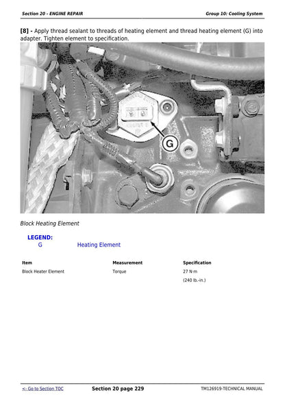 John Deere 1023E 1025R 1026R Compact Tractor Service Manual | 2013-2017 - sample page 2
