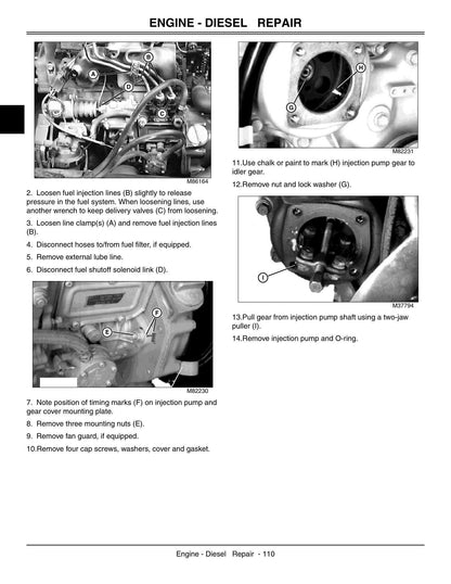 John Deere 3215 3225 3235 Fairway Mower Service Manual | 2003-2007 - sample page 3