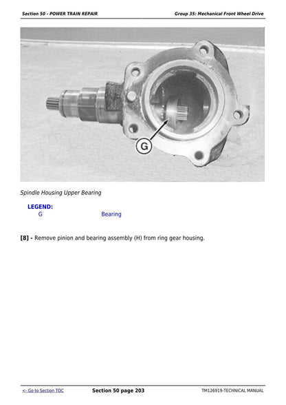 John Deere 1023E 1025R 1026R Compact Tractor Service Manual | 2013-2017 - sample page 4
