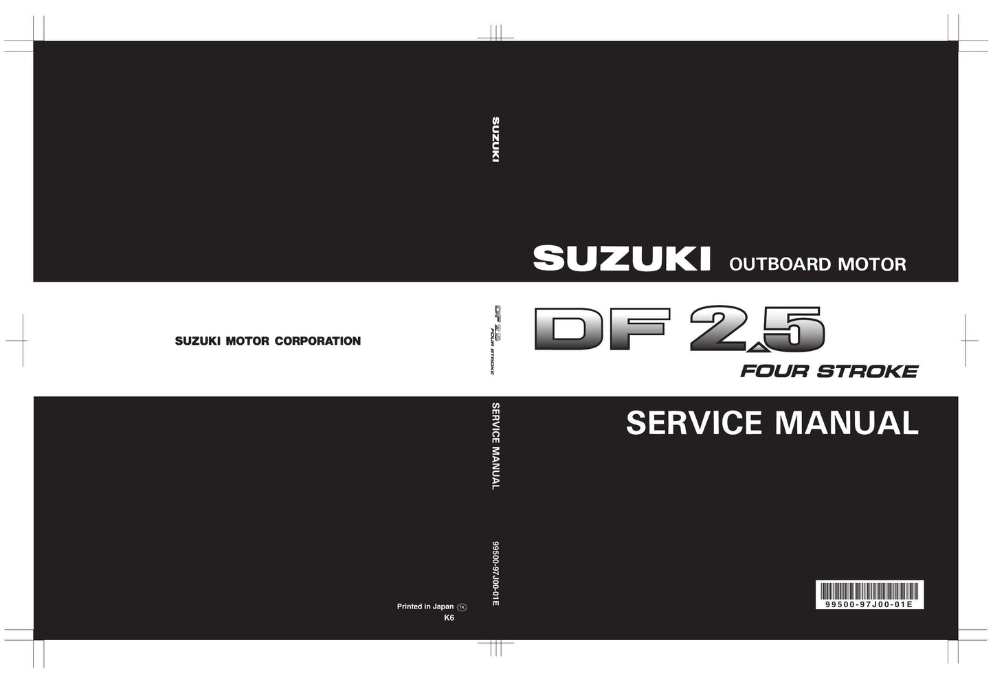 Suzuki DF2.5 Four Stroke Outboard Service Manual | 2006-2010 - sample page 1