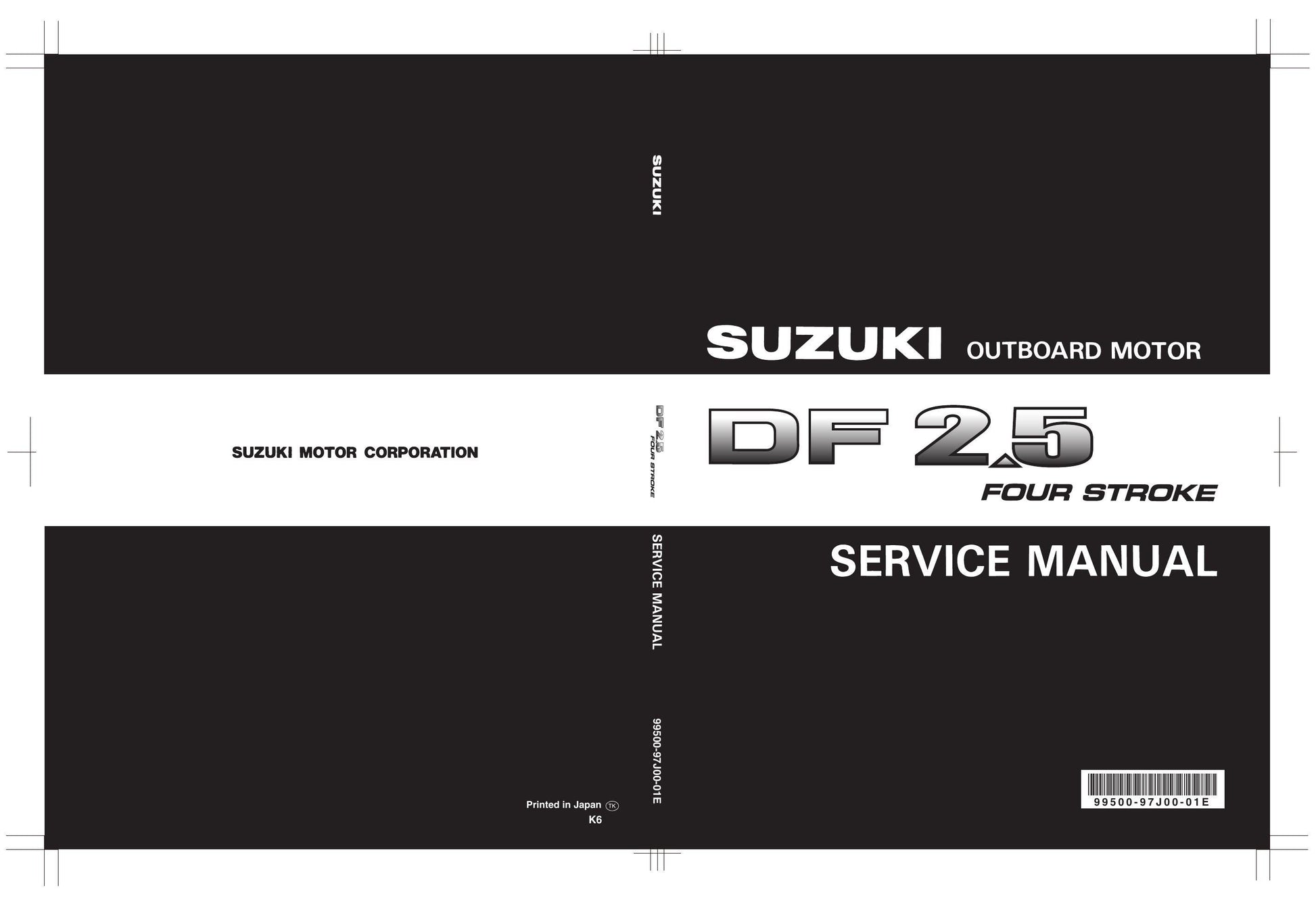 Suzuki DF2.5 Four Stroke Outboard Service Manual | 2006-2010 - sample page 1