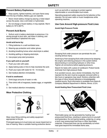 John Deere X465 X475 X485 X575 X585 Garden Tractor Service Manual | 2004-2008 - sample page 8