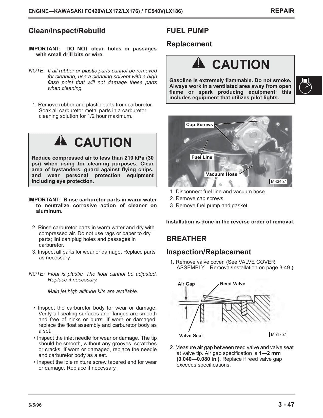 John Deere LX172 LX173 LX176 LX178 LX186 LX188 Tractor Service Manual | 1996-2000 - sample page 2
