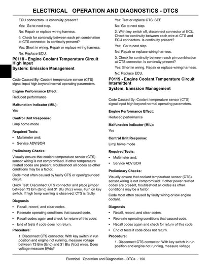 John Deere Gator XUV 825I UTV Service Manual | 2010-2014 - sample page 7