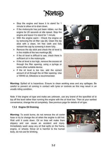 Norton Commando 961 Motorcycle Service Manual | 2013-2017 - sample page 3