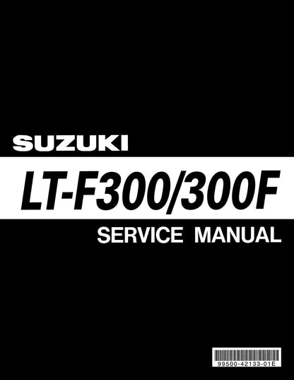 Suzuki King Quad 300 ATV Service Manual | 1999-2003 - sample page 1