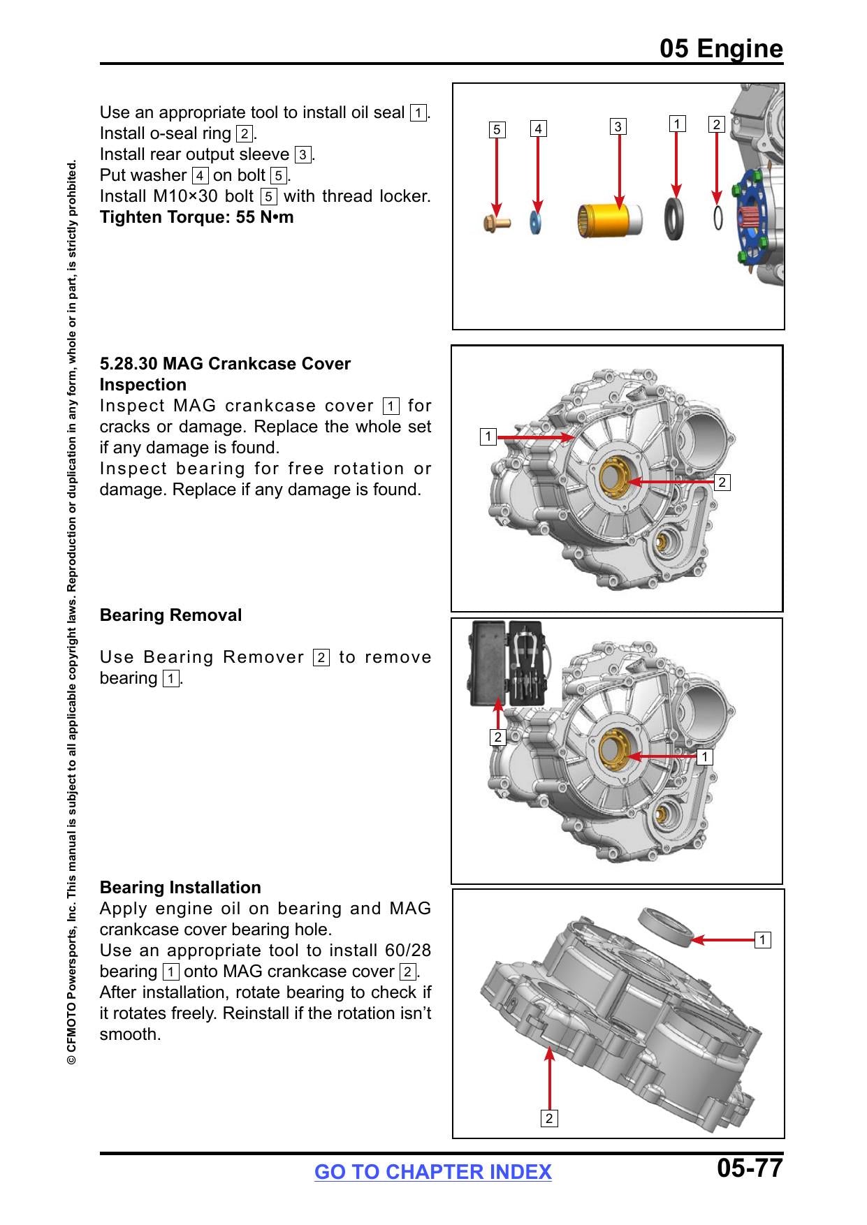 CFMOTO CForce 600 625 Touring ATV Service Manual | 2023-2026 - sample page 6