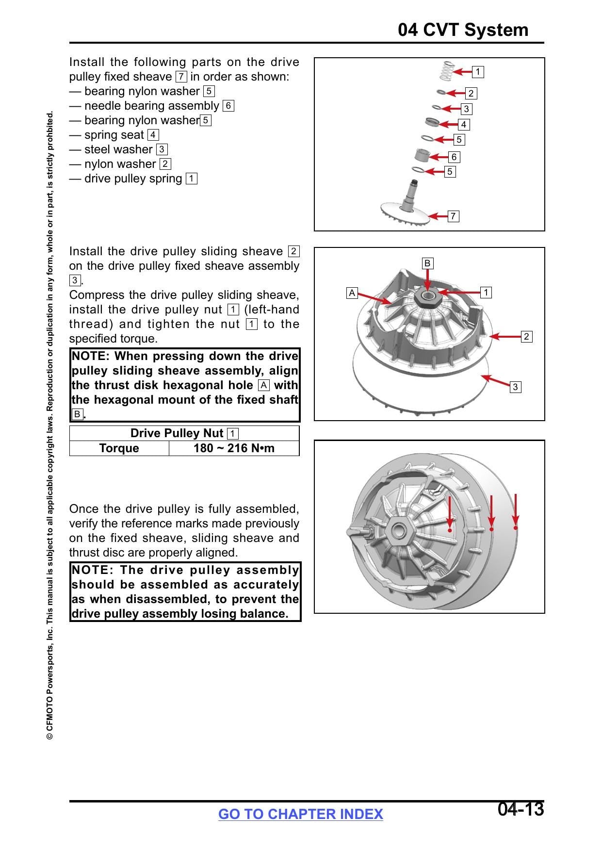 CFMOTO UFORCE 600 UTV Service Manual | 2026 - sample page 3