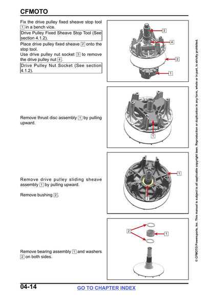 CFMOTO UFORCE 800 XL UTV Service Manual | 2026 - sample page 4