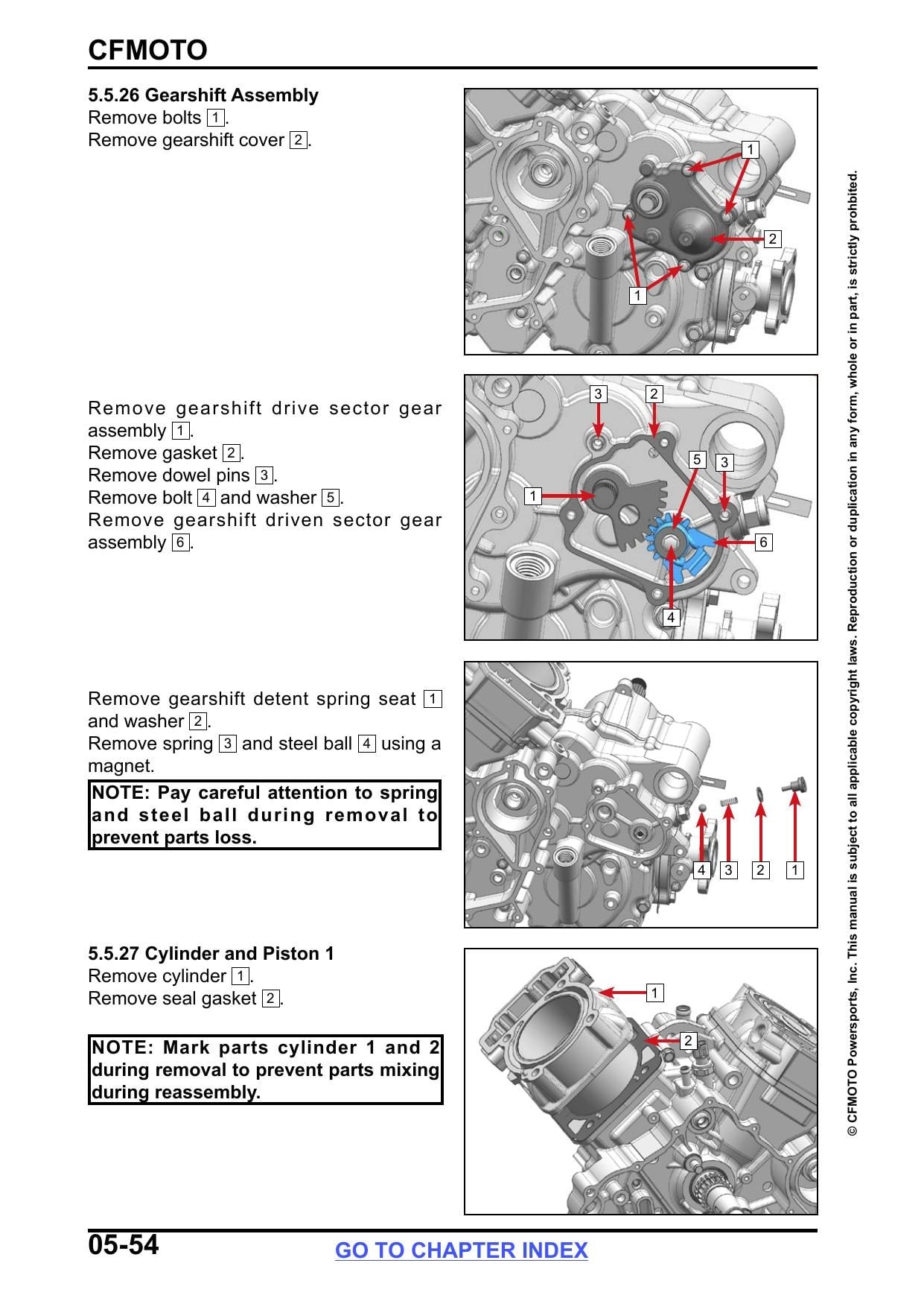CFMOTO UFORCE 1000 UTV Service Manual | 2026 - sample page 3