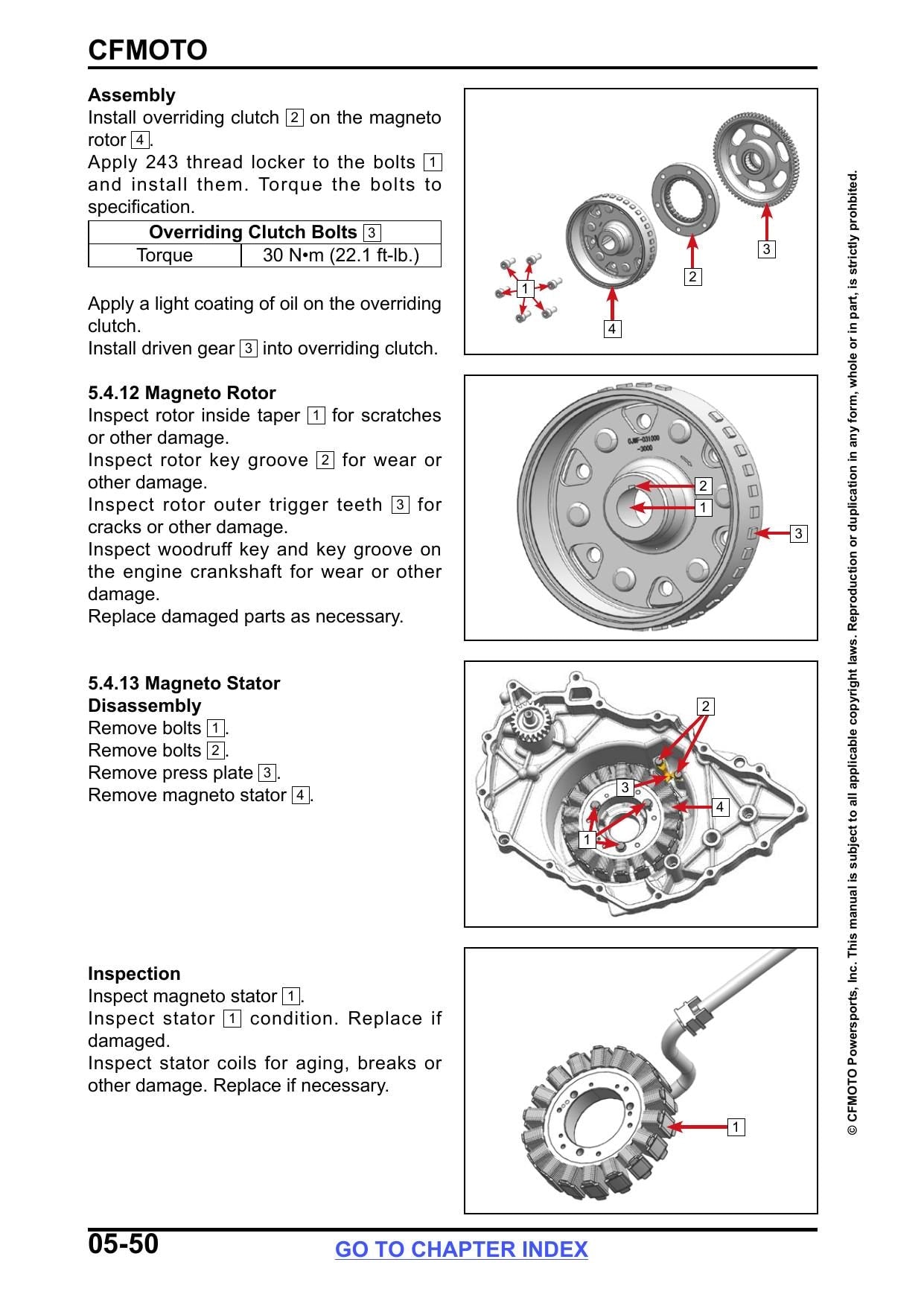 CFMOTO UFORCE 800 XL UTV Service Manual | 2026 - sample page 5