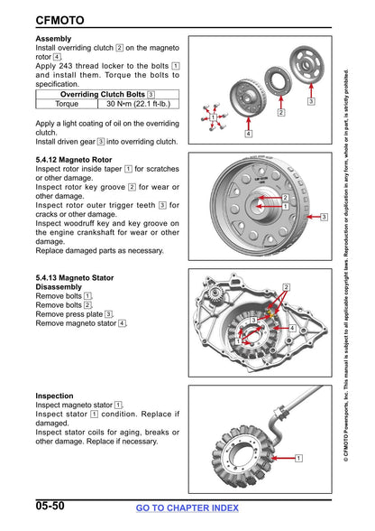 CFMOTO UFORCE 800 XL UTV Service Manual | 2026 - sample page 5