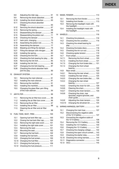Husqvarna TE TBI 250 300 Enduro Motorcycle Service Manual | 2024-2026 - sample page 7