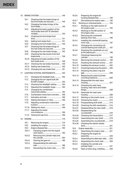 Husqvarna TE TBI 250 300 Enduro Motorcycle Service Manual | 2024-2026 - sample page 8