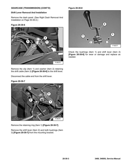 Bobcat 3400 3400XL UTV Service Manual | 2010-2014 - sample page 2