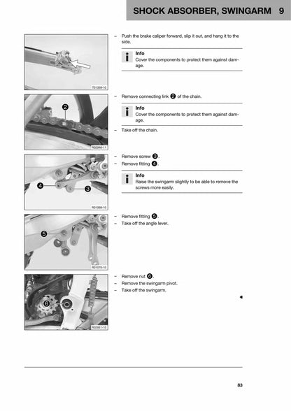 Husqvarna TE 250I 300I Motorcycle Service Manual | 2019-2023 - sample page 2