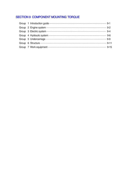 Hyundai R330LC-9S R330NLC-9S Excavator Service Manual | 2013-2017 - sample page 9