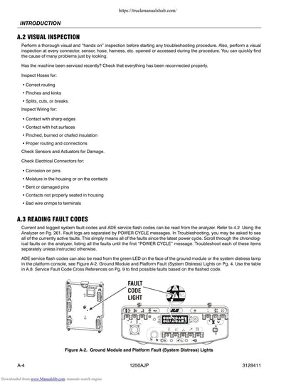 JLG 1250AJP Aerial Work Platform Service Manual | 2007-2011 - sample page 4