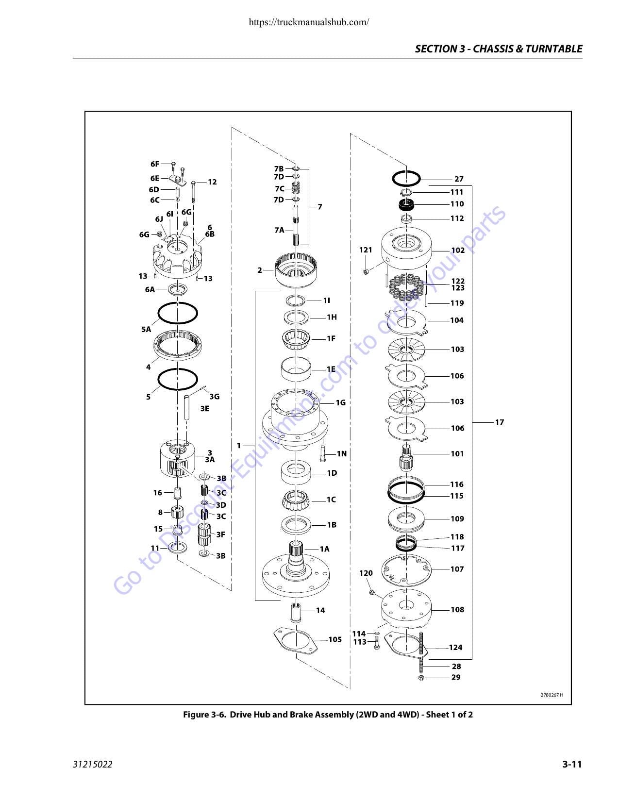 JLG 450A 450AJ Boom Lift Service Manual | 2019-2023 - sample page 9