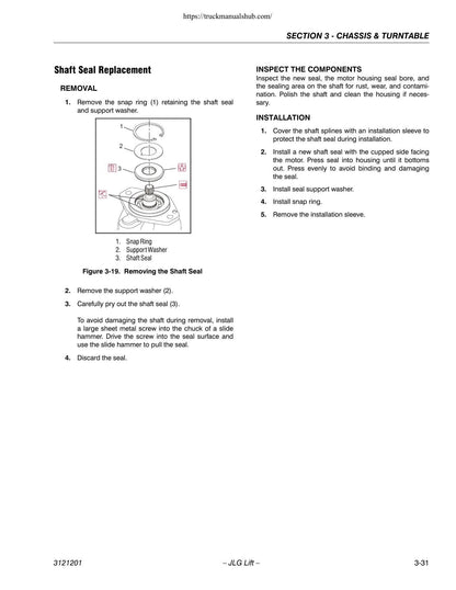 JLG 600A 600AJ Boom Lift Service Manual | 2004-2012 - sample page 8