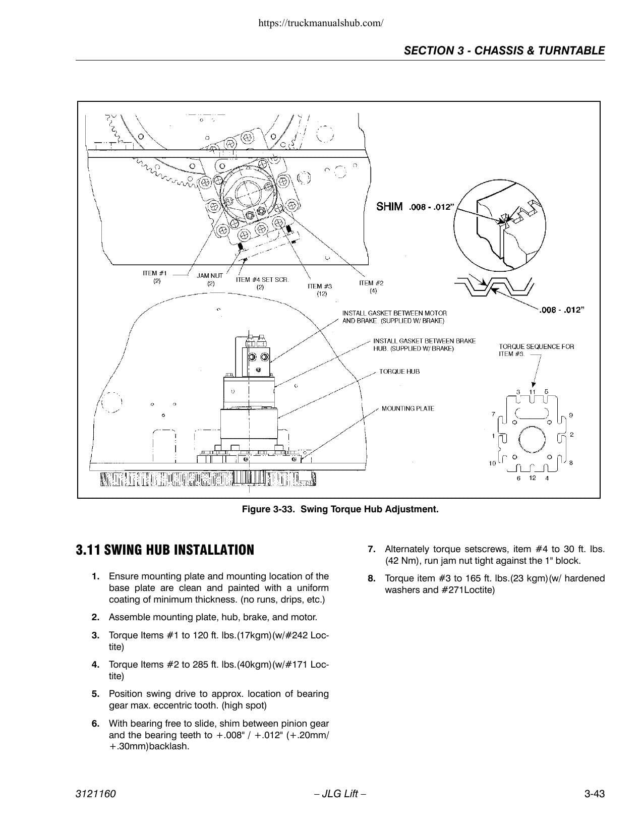JLG 740A 740AJ Boom Lift Service Manual | 2002-2013 - sample page 3