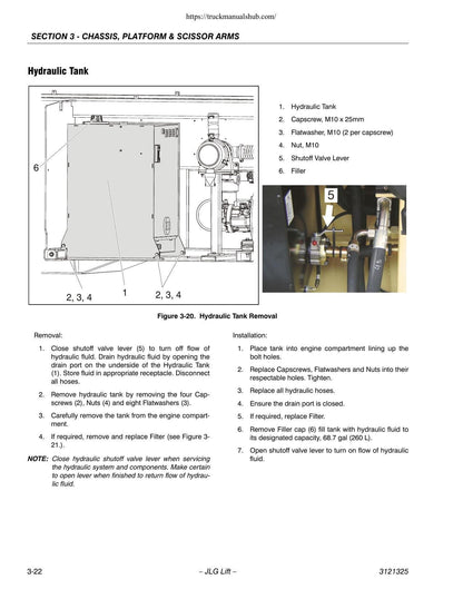 JLG 80SL Scissor Lift Service Manual | 2007-2011 - sample page 2
