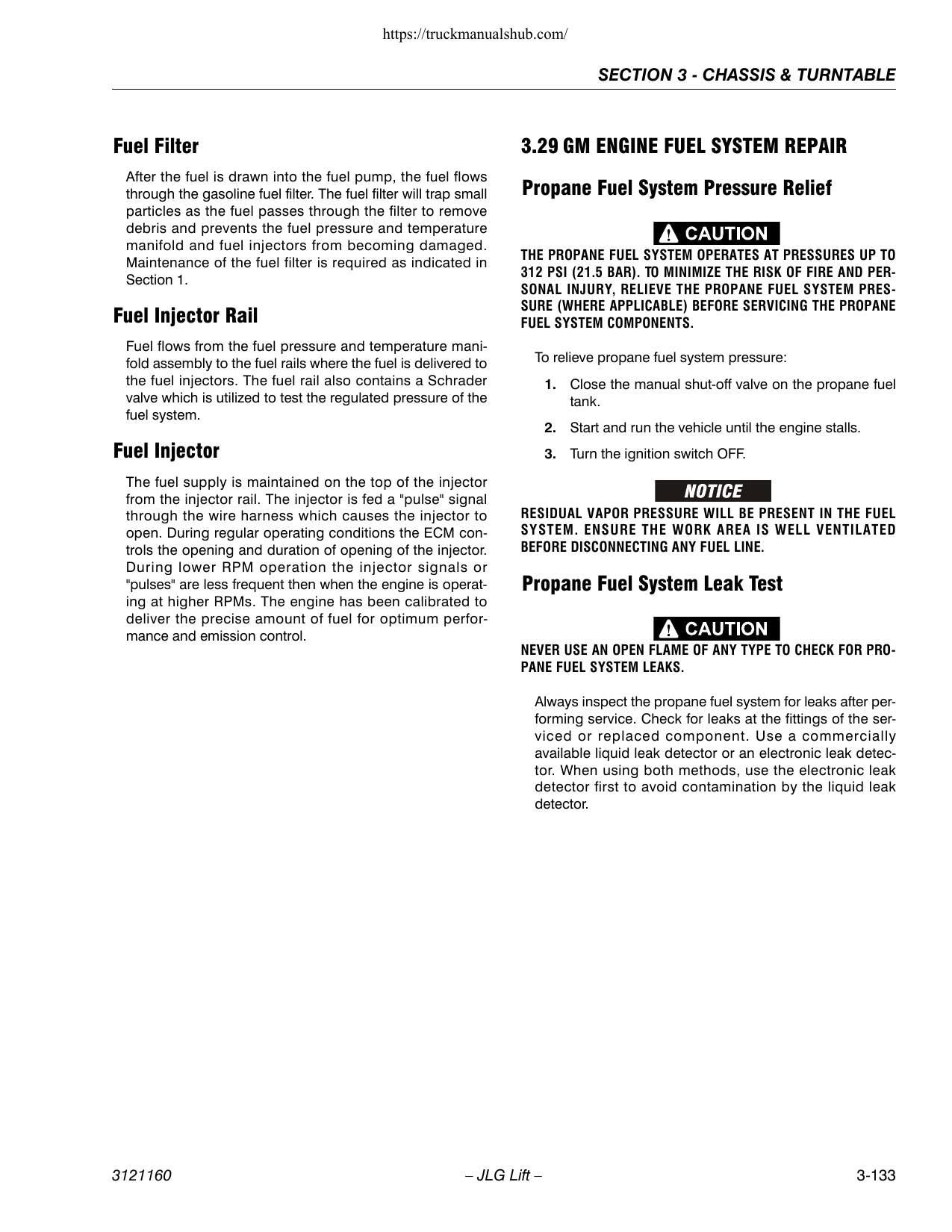 JLG 740A 740AJ Boom Lift Service Manual | 2002-2013 - sample page 7
