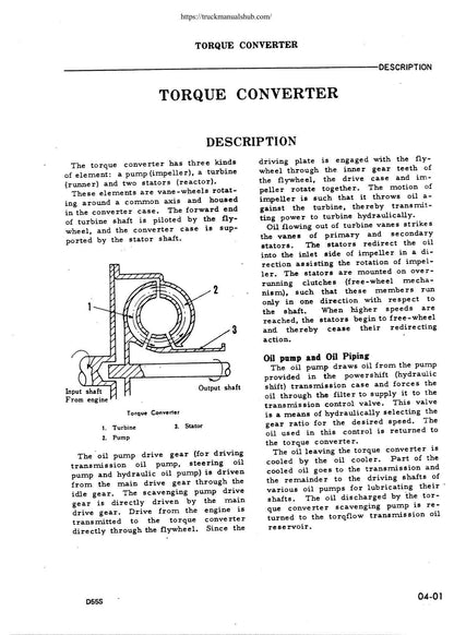Komatsu D55S-3 Dozer Shovel Service Manual | 2008-2012 - sample page 8