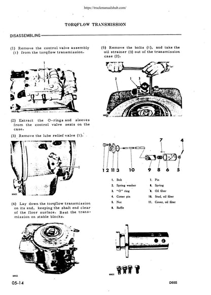 Komatsu D55S-3 Dozer Shovel Service Manual | 2008-2012 - sample page 2
