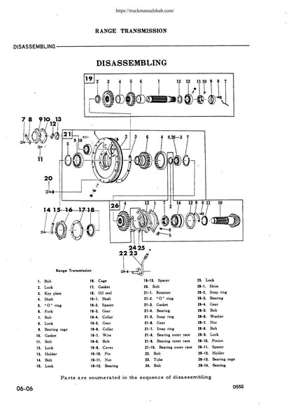 Komatsu D55S-3 Dozer Shovel Service Manual | 2008-2012 - sample page 3