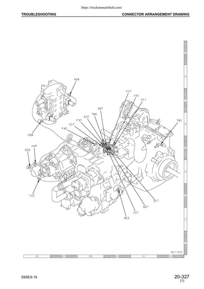 Komatsu D85EX-15 D85PX-15 Dozer Service Manual | 2004-2008 - sample page 4