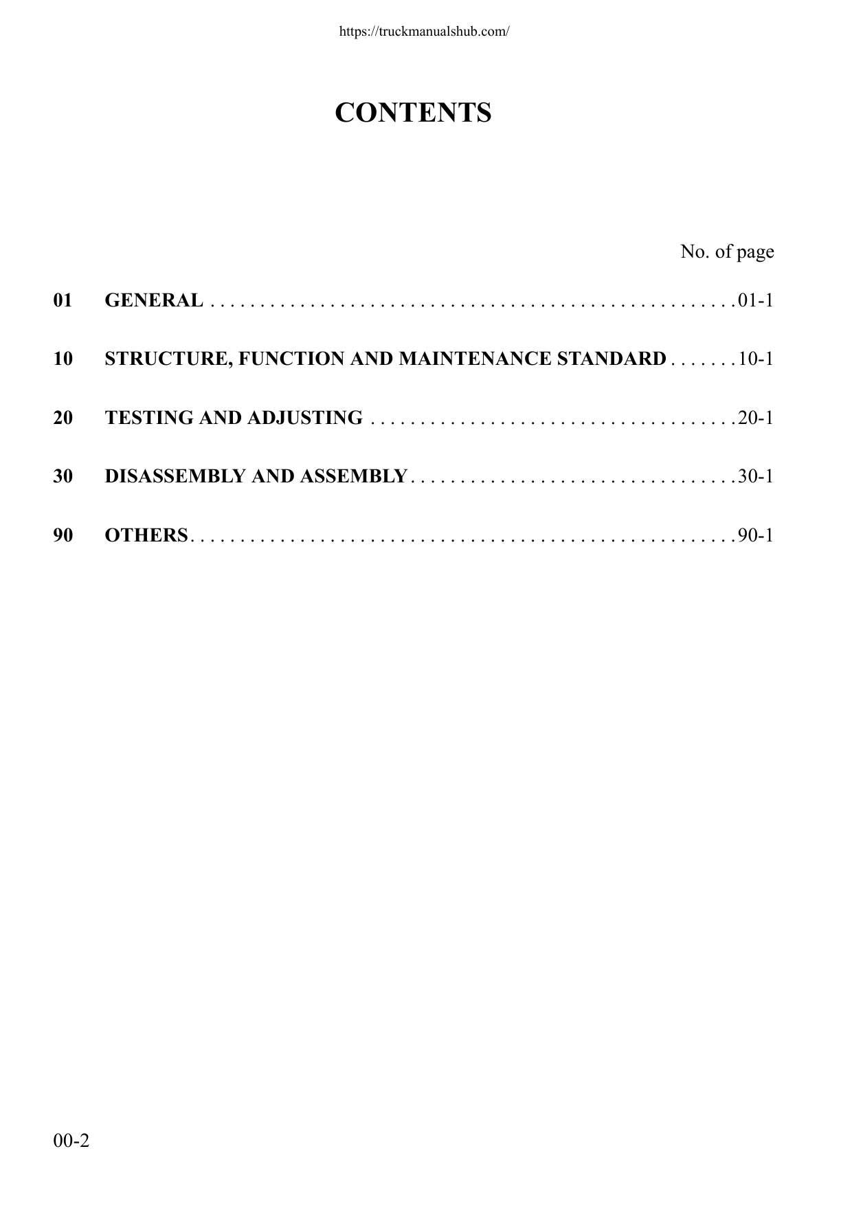 Komatsu PC210 PC240-7K Excavator Service Manual | 2002-2006 - sample page 5